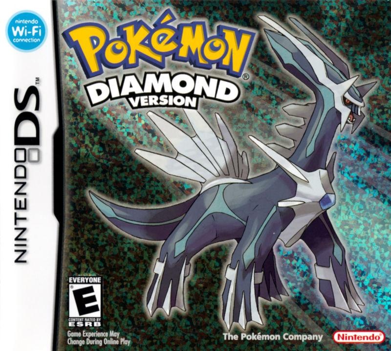 Capa do jogo Pokémon Diamond
