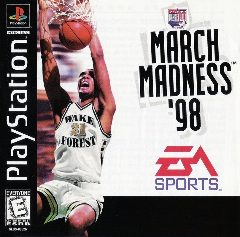 Capa do jogo March Madness 98