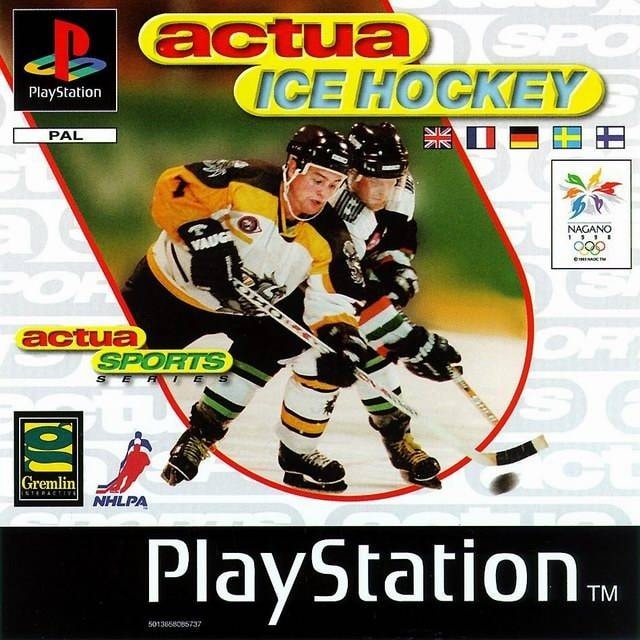 Capa do jogo Actua Ice Hockey