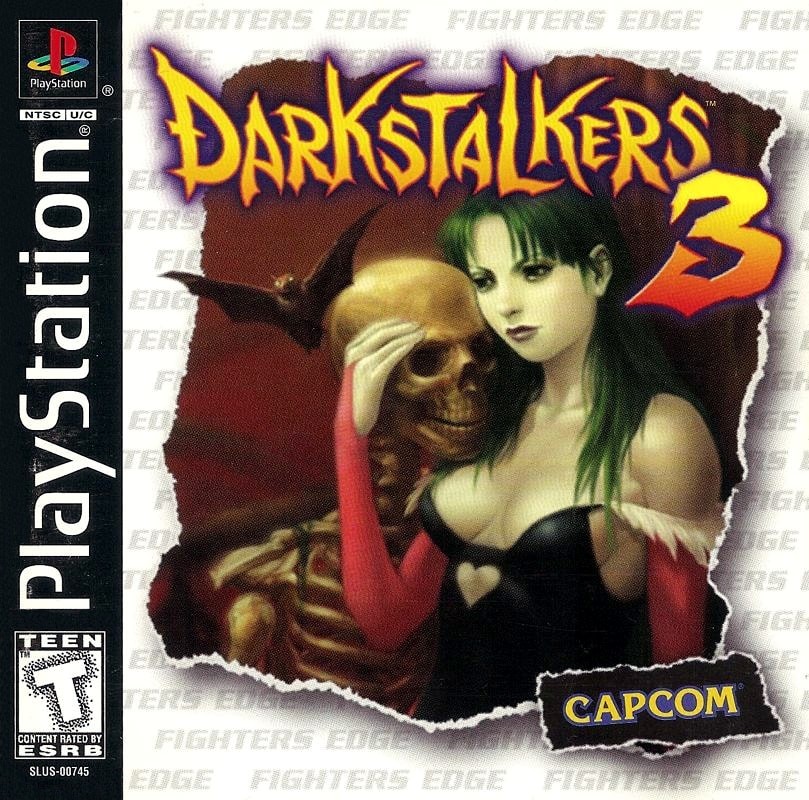 Capa do jogo Darkstalkers 3