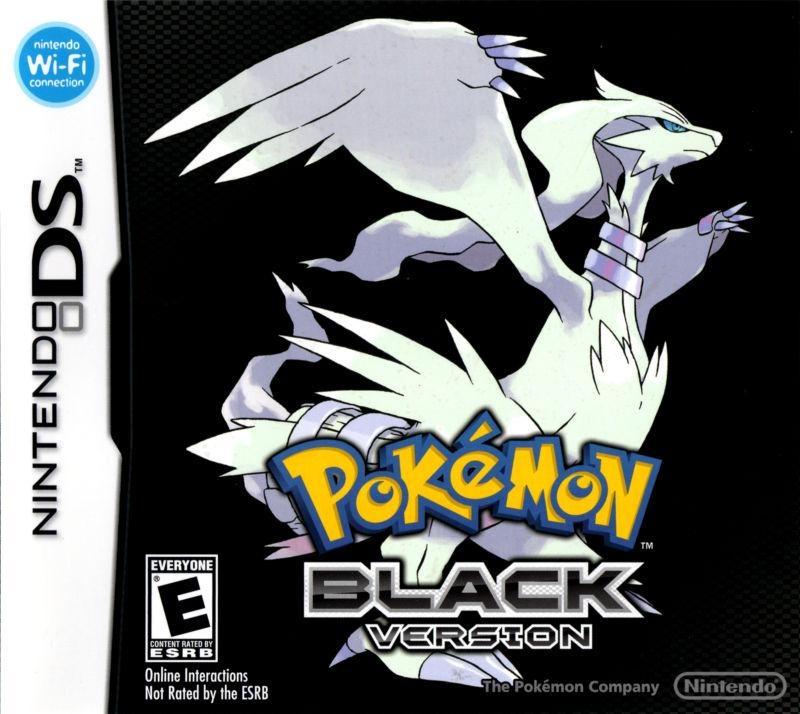 Capa do jogo Pokémon Black