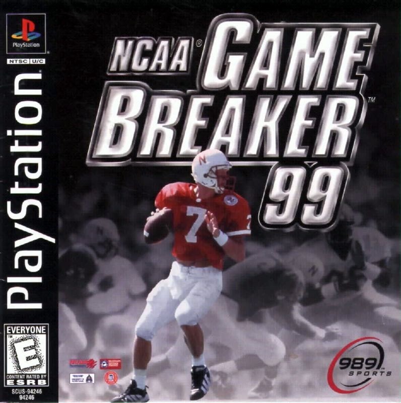 Capa do jogo NCAA GameBreaker 99