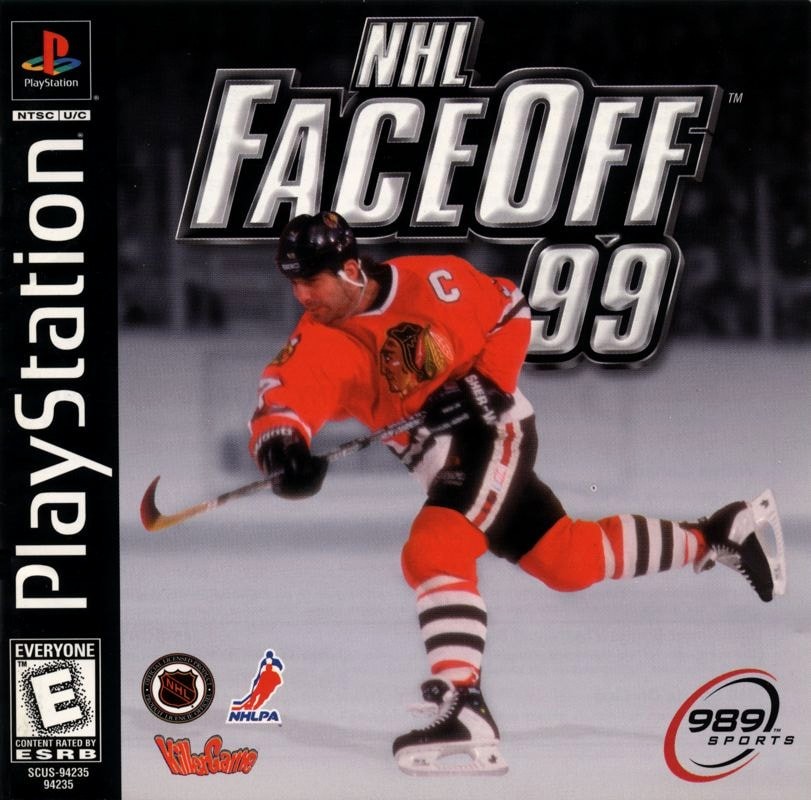 Capa do jogo NHL FaceOff 99