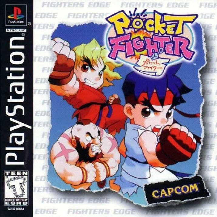 Capa do jogo Pocket Fighter