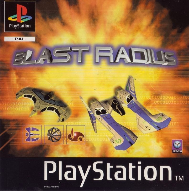 Capa do jogo Blast Radius