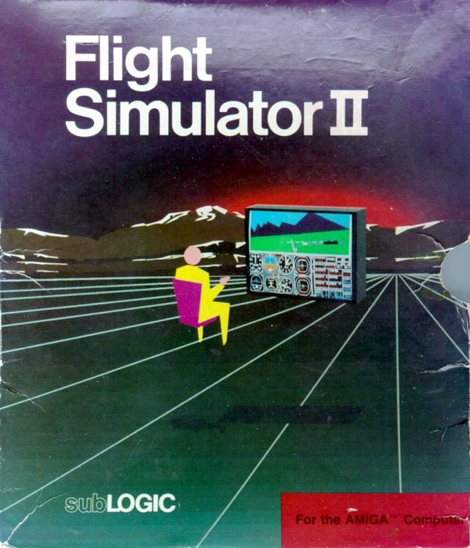 Capa do jogo Flight Simulator II