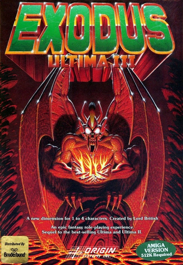Capa do jogo Exodus: Ultima III