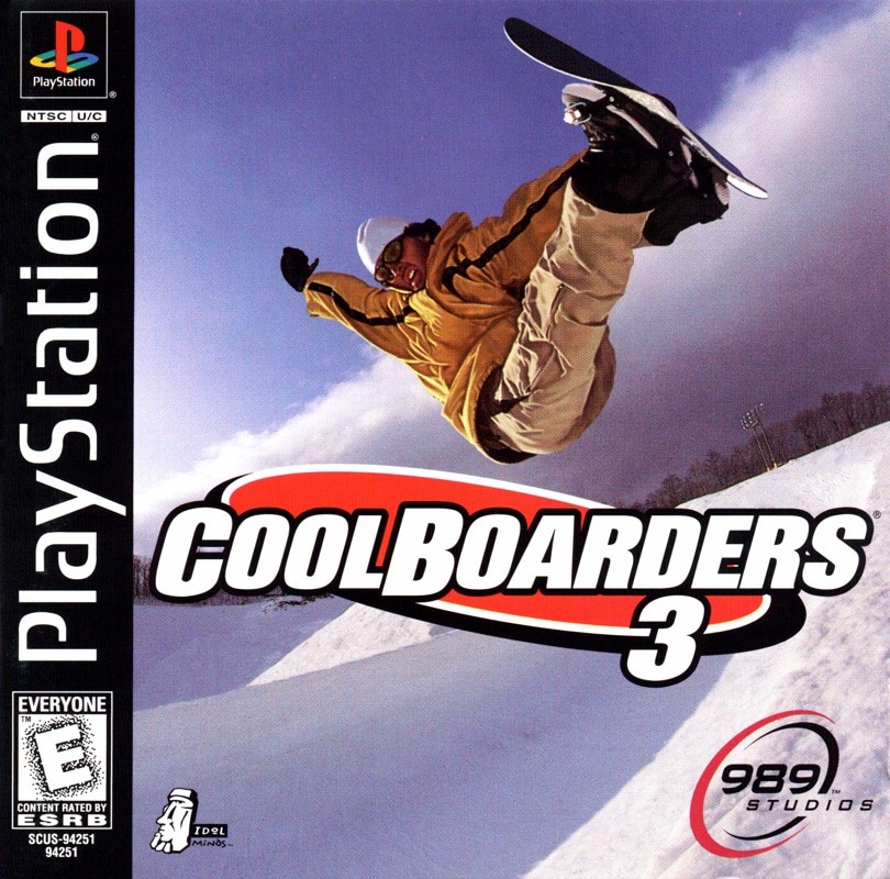 Capa do jogo Cool Boarders 3