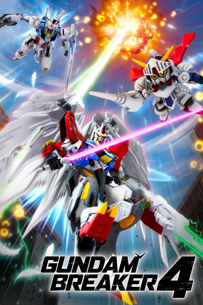 Capa do jogo Gundam Breaker 4