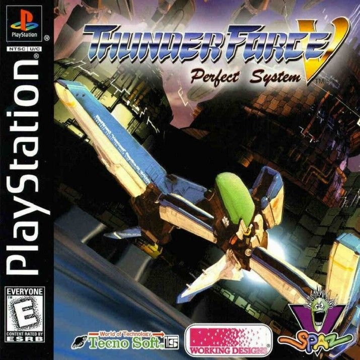 Capa do jogo Thunder Force V: Perfect System