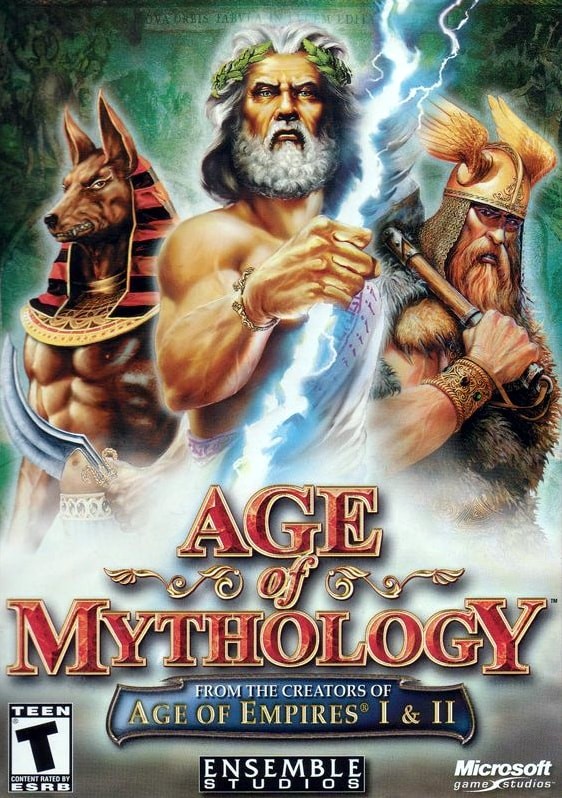 Capa do jogo Age of Mythology