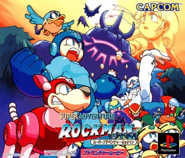 Capa do jogo Super Adventure Rockman