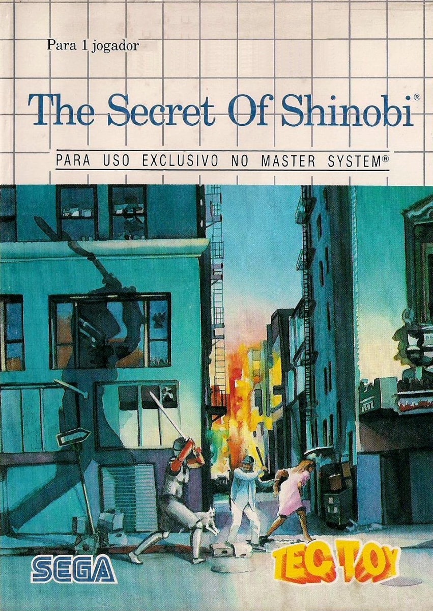 Capa do jogo Shadow Dancer: The Secret of Shinobi