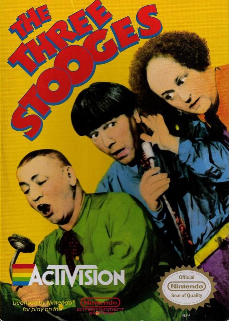 Capa do jogo The Three Stooges
