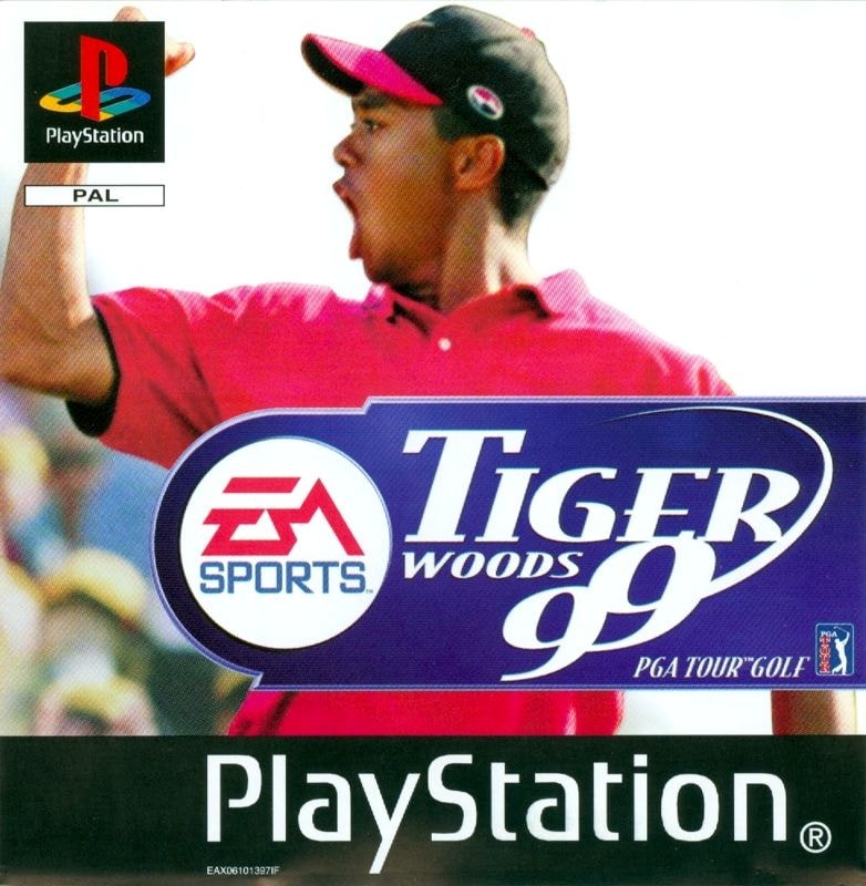 Capa do jogo Tiger Woods 99 PGA Tour Golf