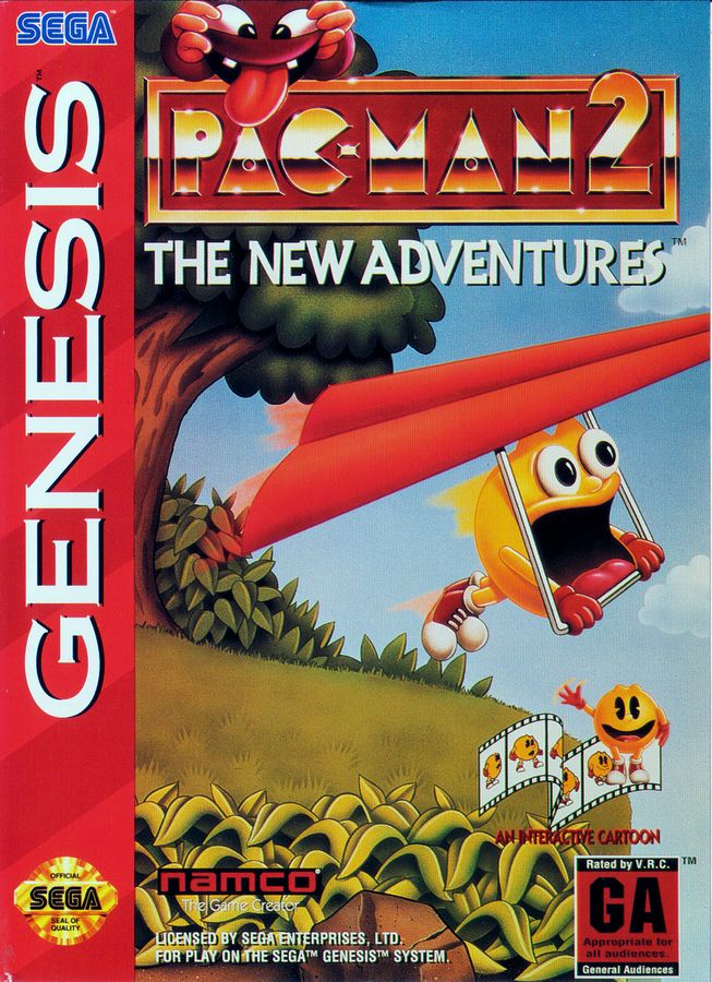 Capa do jogo Pac-Man 2: The New Adventures