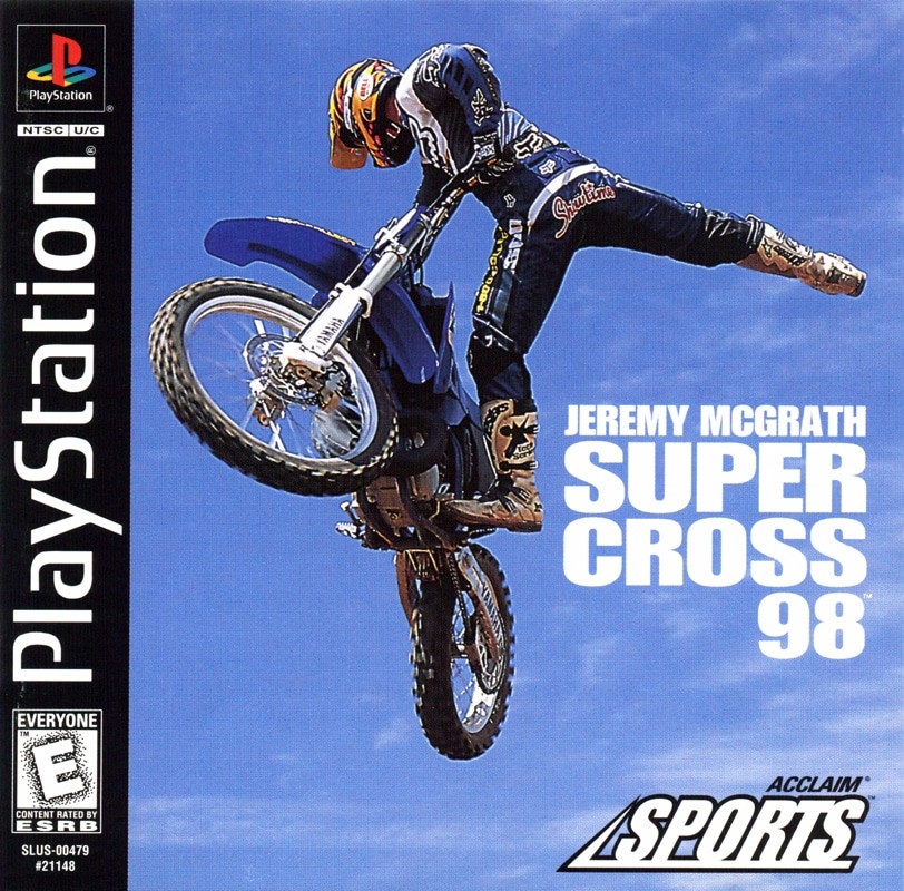 Capa do jogo Jeremy McGrath Supercross 98