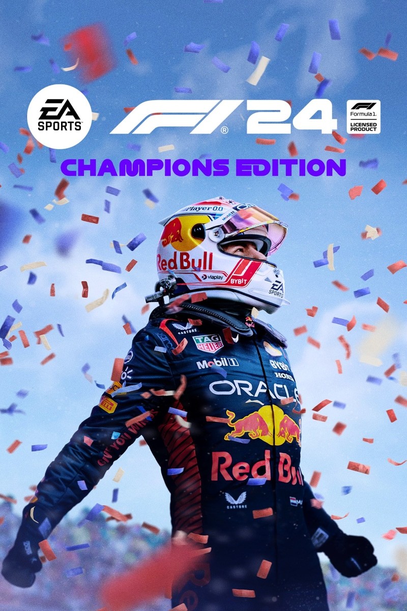 Capa do jogo F1 24