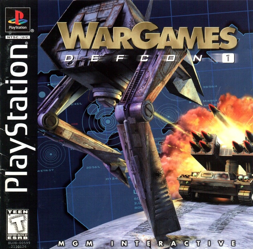 Capa do jogo WarGames: DEFCON 1
