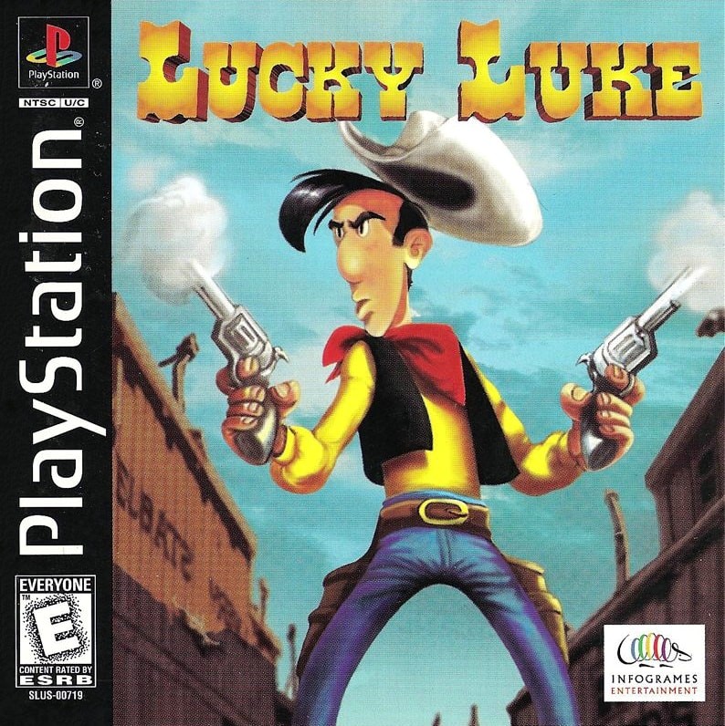 Capa do jogo Lucky Luke