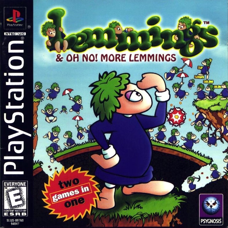 Capa do jogo Lemmings & Oh No! More Lemmings