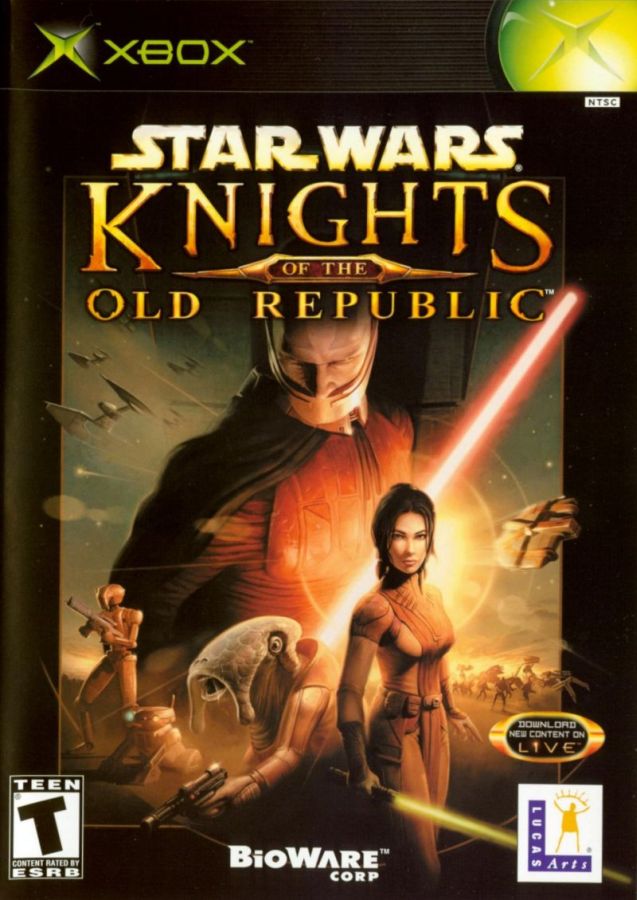 Capa do jogo Star Wars: Knights of the Old Republic
