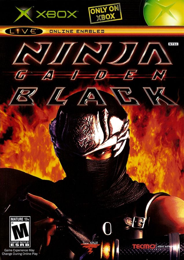 Capa do jogo Ninja Gaiden Black