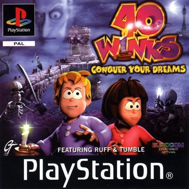 Capa do jogo 40 Winks