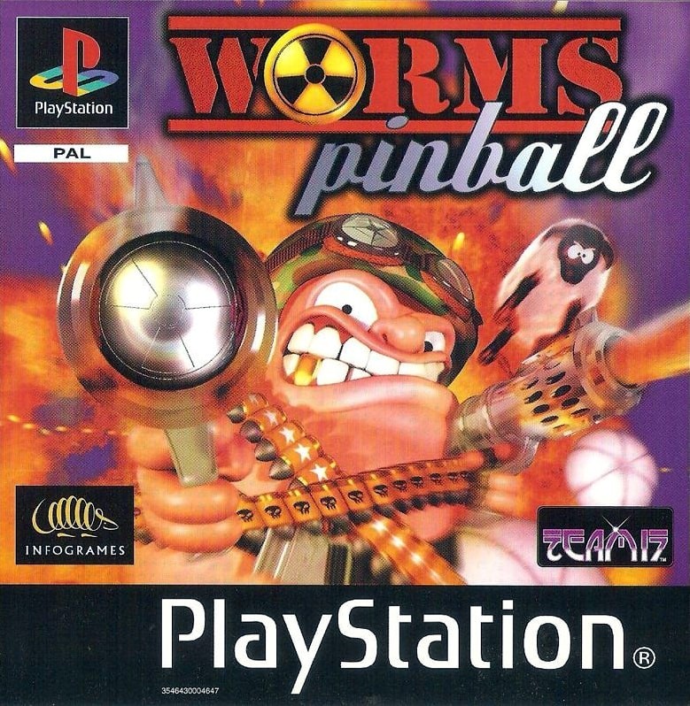 Capa do jogo Worms Pinball
