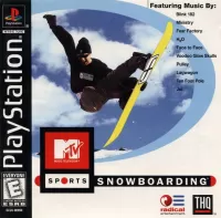 Capa de MTV Sports: Snowboarding