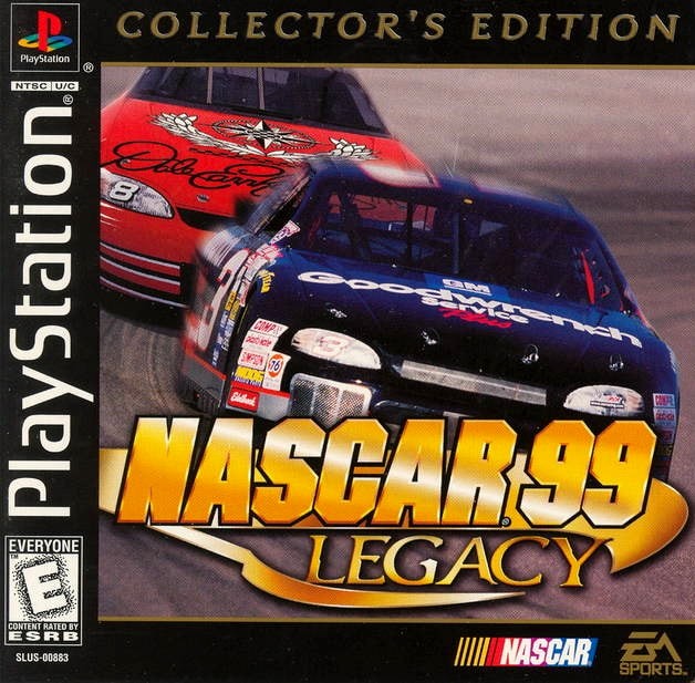 Capa do jogo NASCAR 99: Legacy
