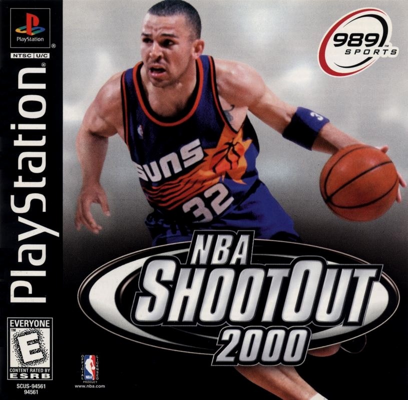 Capa do jogo NBA ShootOut 2000
