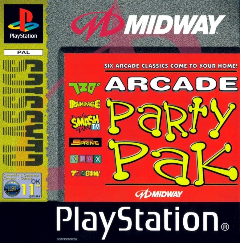 Capa do jogo Arcade Party Pak