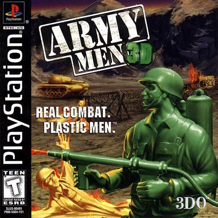 Capa do jogo Army Men 3D