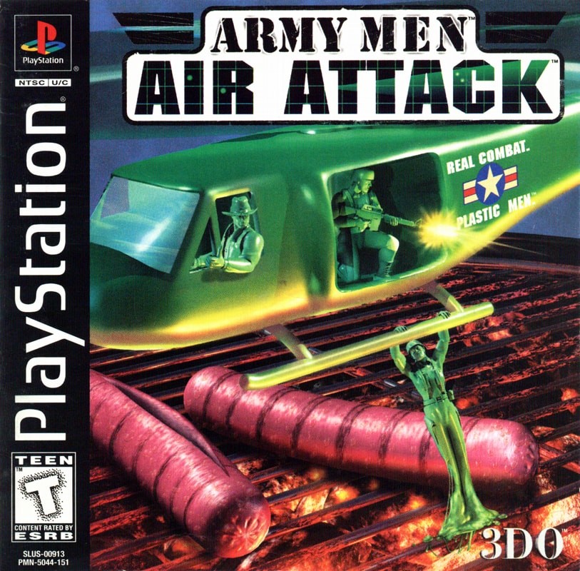 Capa do jogo Army Men: Air Attack