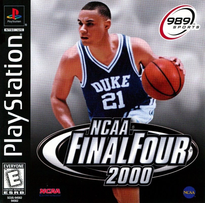 Capa do jogo NCAA Final Four 2000
