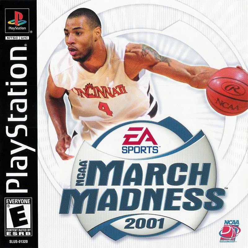Capa do jogo NCAA March Madness 2001