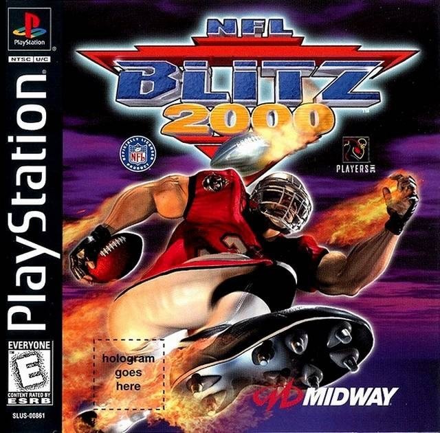 Capa do jogo NFL Blitz 2000