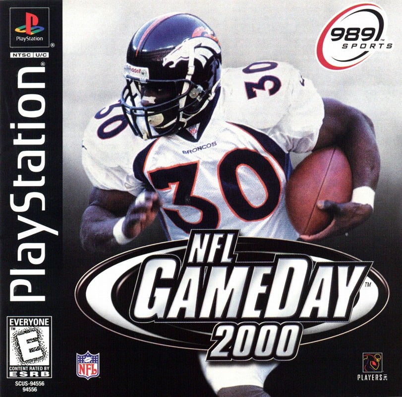 Capa do jogo NFL GameDay 2000