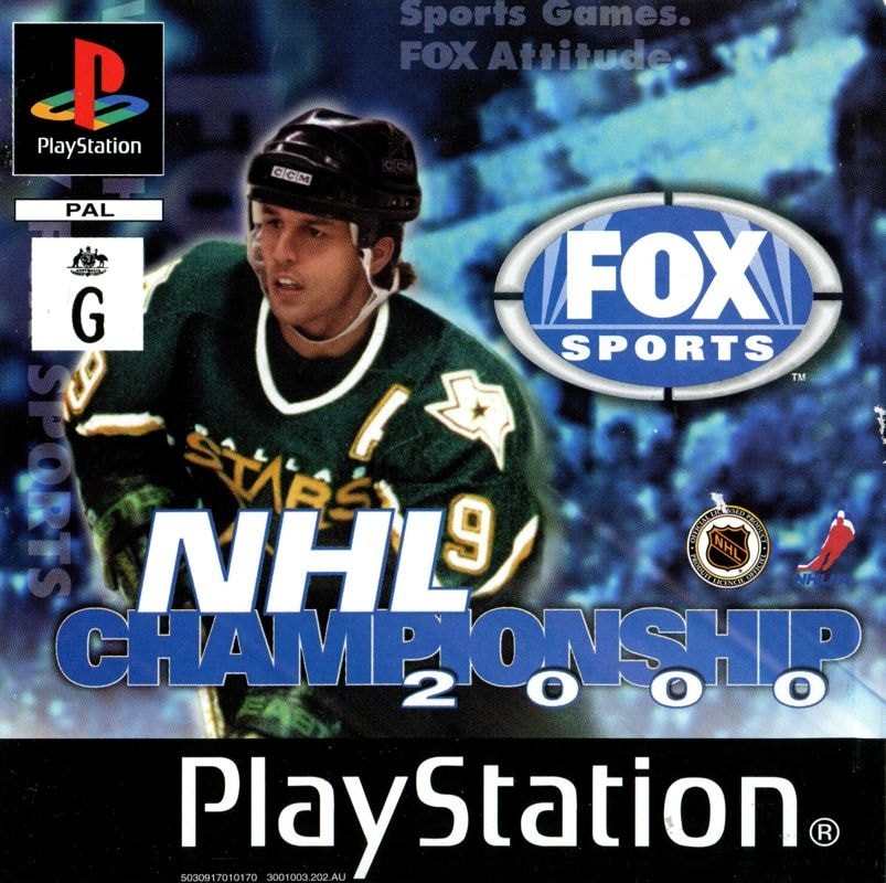 Capa do jogo NHL Championship 2000