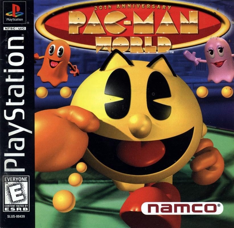 Capa do jogo Pac-Man World 20th Anniversary