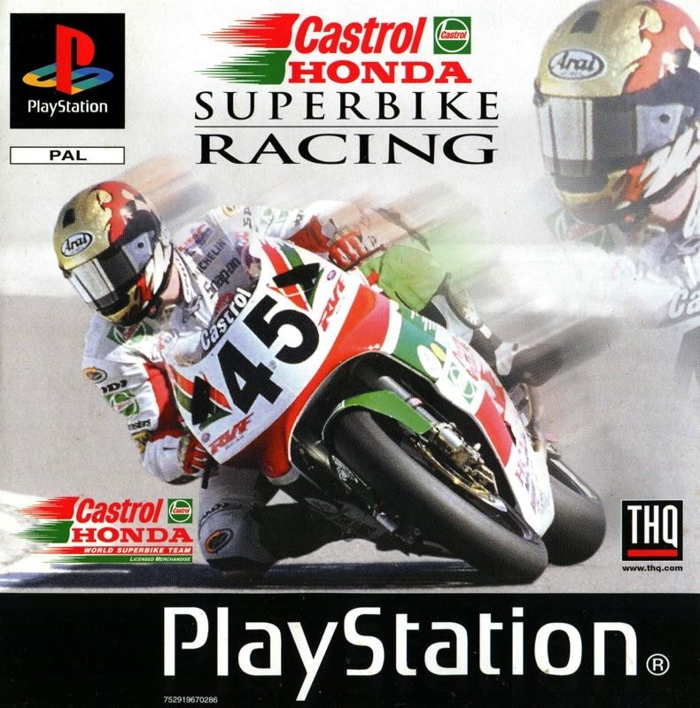 Capa do jogo Castrol Honda Superbike Racing