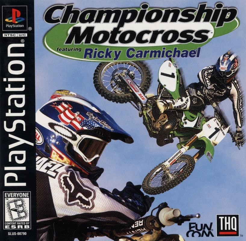 Capa do jogo Championship Motocross Featuring Ricky Carmichael