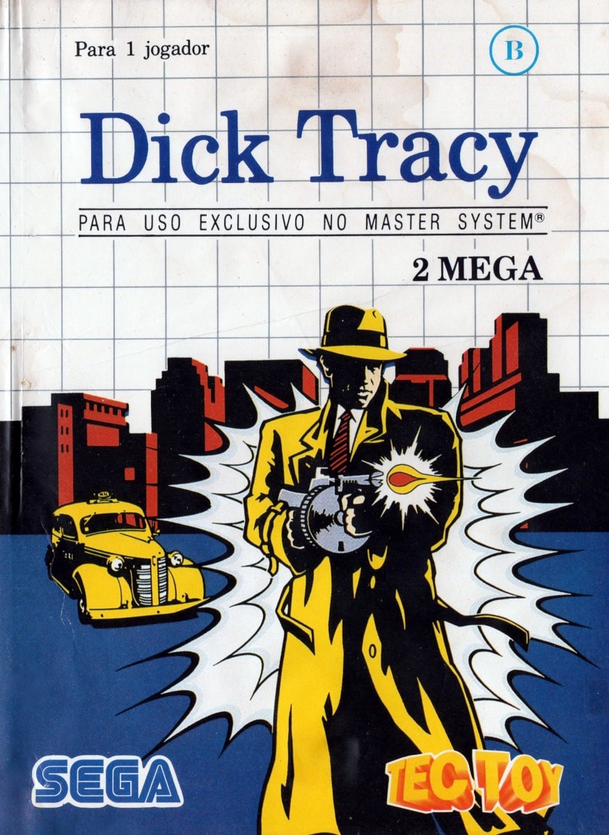 Capa do jogo Dick Tracy