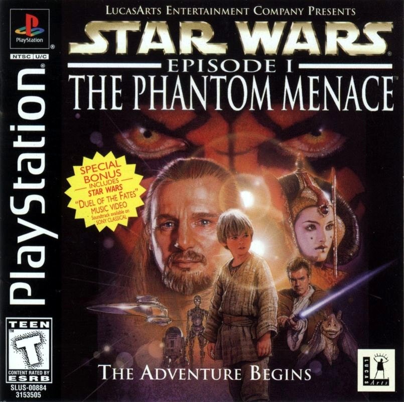 Capa do jogo Star Wars: Episode I - The Phantom Menace