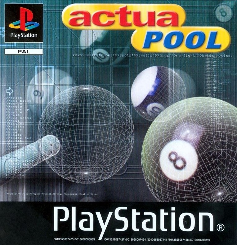 Capa do jogo Actua Pool