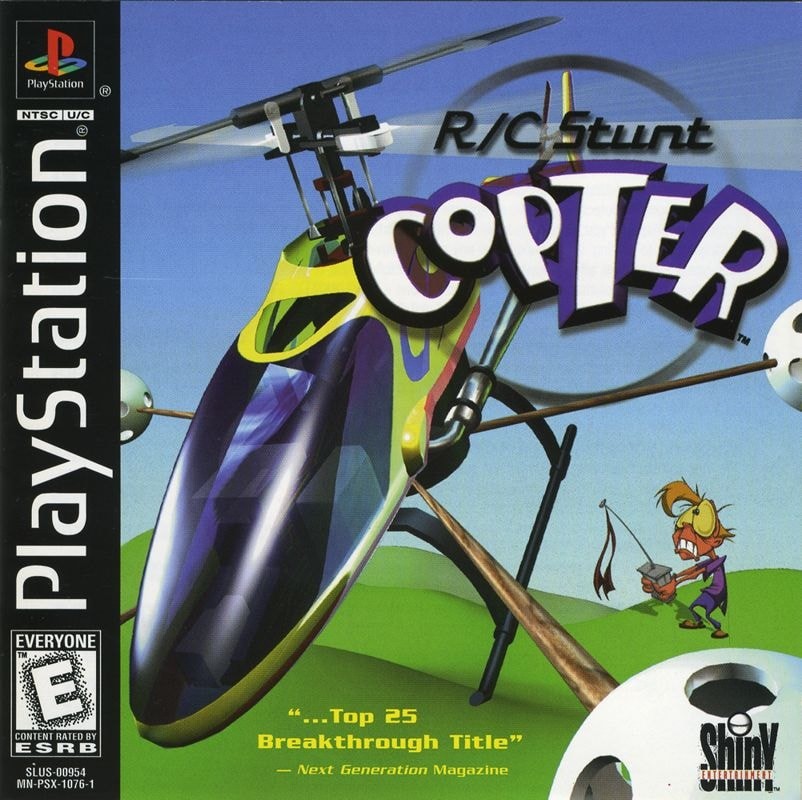 Capa do jogo R/C Stunt Copter
