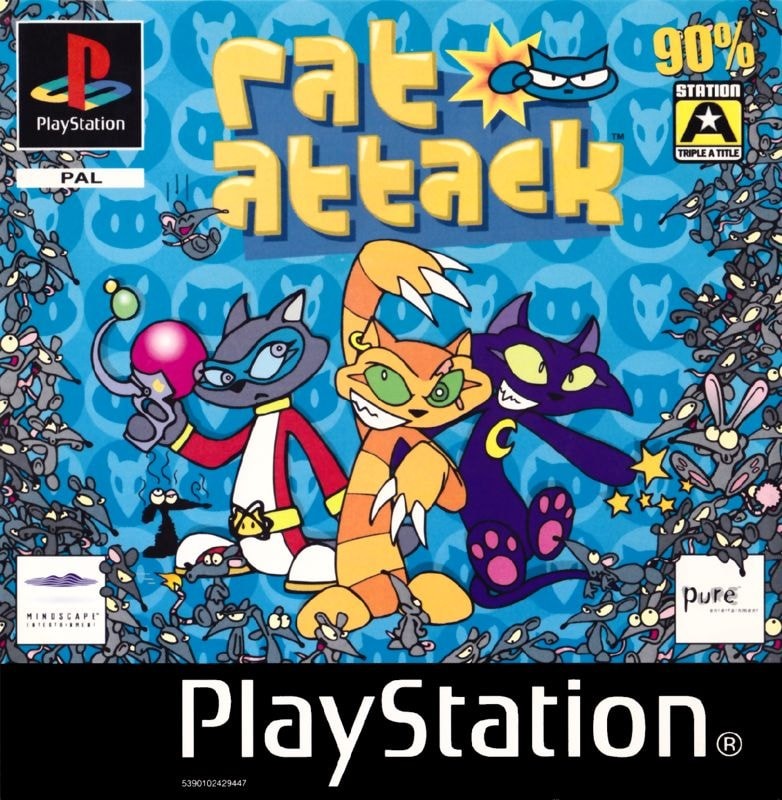 Capa do jogo Rat Attack!