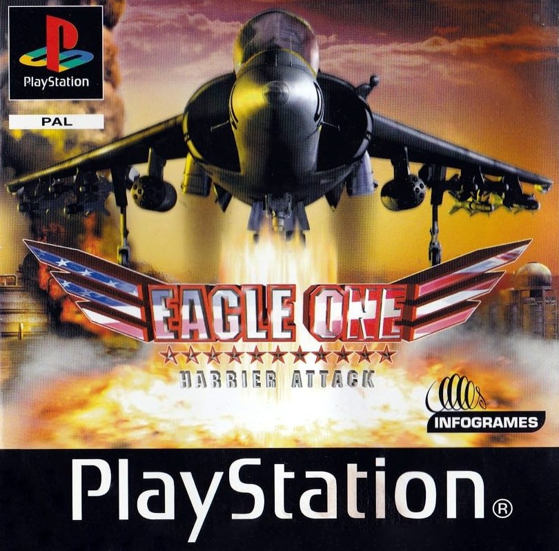 Capa do jogo Eagle One: Harrier Attack