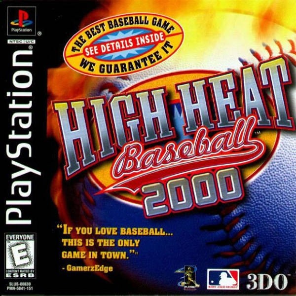 Capa do jogo High Heat Baseball 2000